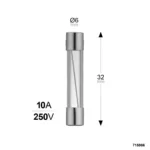 fusible 6x32 10a - Fusible 6×32 10a - Didactico Tunisie