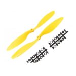 helice multicopter rc - Helice pour Multicopter RC F450, 1 paire 1045 Jaune - Didactico Tunisie