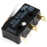 Micro interrupteur de fin de course SPDT 3 Pin 250V 5A avec bras de longueur 28mm – Image 3