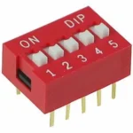 Interrupteur DIP Switch 5Pin 2,54 mm