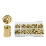 écrous laiton m2 - Kit d’écrous à insertion en laiton M2 M2.5 M3 500pcs - Didactico Tunisie