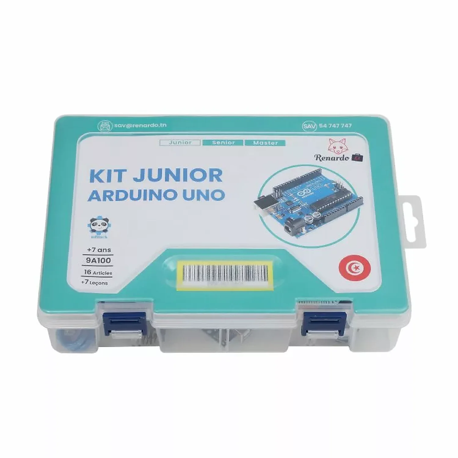 Kit Junior Arduino UNO Renardo kit junior arduino - Didactico Tunisie