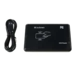 Lecteur USB RFID noir avec câble USB inclus