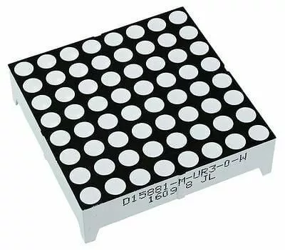 matrice led 8x8 - Matrice LED 8×8 – 3mm 32x32mm CA - Didactico Tunisie