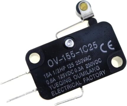 micro interrupteur v-155-1c25 - Micro interrupteur de fin de course V-155-1C25 N-E-B - Didactico Tunisie