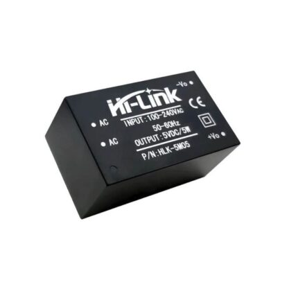 module alimentation isolé - Module d’Alimentation Isolé HLK-5M05 Vin=240VAC; Vout=5VDC/5W - Didactico Tunisie