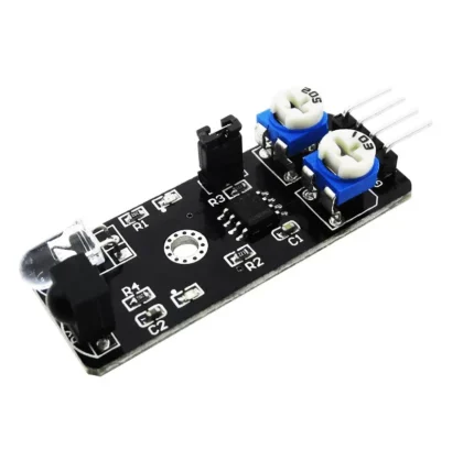 Module électronique avec deux potentiomètres et capteur IR