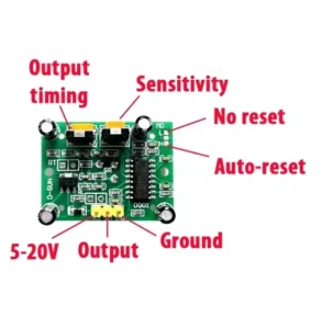 Module de capteur de mouvement PIR HC-SR501 – Image 3