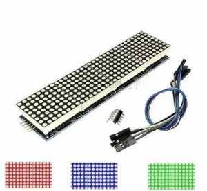 Module de commande d'affichage à matrice de points 4 en 1 MAX7219 – Image 2