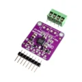 Module électronique violet avec connecteurs et broches