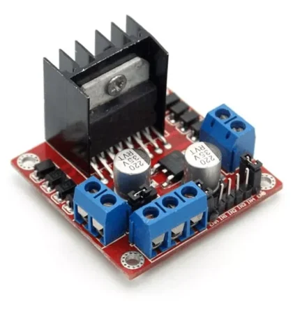 Module de commande moteur L298N avec connecteurs bleus