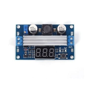 module elevateur dc-dc - Module élévateur réglable DC-DC 3.0-35V à 3.5-35V 100W avec voltmètre - Didactico Tunisie