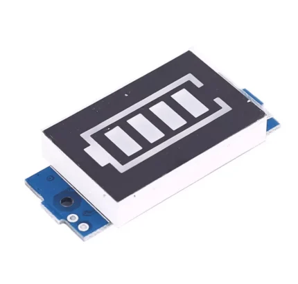 module indicateur li-po - Module indicateur de capacité de batterie au lithium Li-po 1S 18650 - Didactico Tunisie