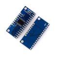Deux modules électroniques bleus avec broches et circuits intégrés
