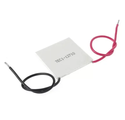 Module Peltier TEC1-12710 avec fils rouge et noir