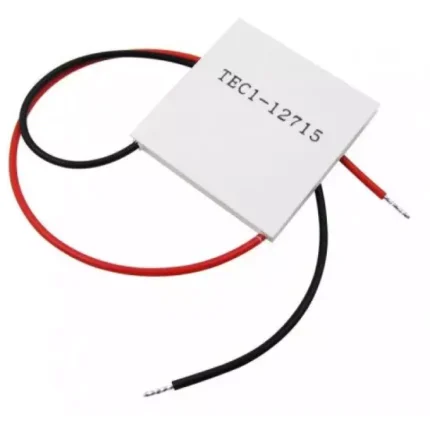 Module Peltier TEC1-12715 avec fils rouge et noir