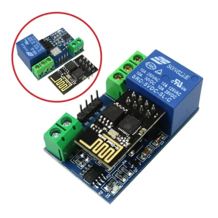 module relais wifi - Module Relais 1 CH WIFI ESP8266 Avec ESP-01 5V Pour Smart Controle - Didactico Tunisie