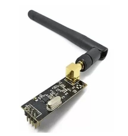 Module électronique avec antenne noire connectée
