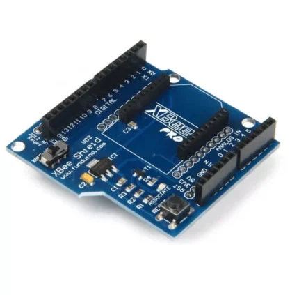 Shield XBee Pro bleu avec connecteurs pour Arduino