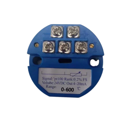 Transmetteur de température PT100 avec bornes de connexion