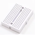 Mini breadboard blanche 170 points pour prototypage électronique