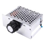 régulateur thyristor 4000w - Régulateur de tension à Thyristor 4000W + Cage ALU Vin=220VAC Vout=0-220VAC - Didactico Tunisie