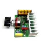 régulateur thyristor 4000w - Régulateur de tension à Thyristor 4000W Vin=220V AC Vout=0-220V AC - Didactico Tunisie
