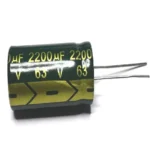 Capacité chimique 2200uF 63V
