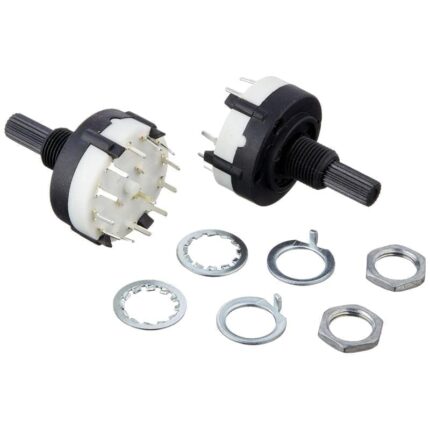 selecteur rotatif 12 - Selecteur rotatif plastique 12 positions - Didactico Tunisie