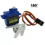 Micro servo moteur 9g avec accessoires et câbles