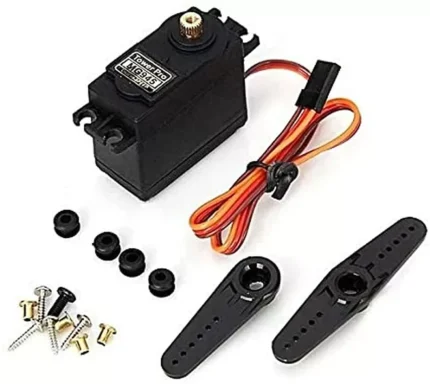 Servo moteur MG995 avec accessoires et câblage