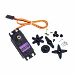 Servo moteur MG996R avec bras et vis de fixation