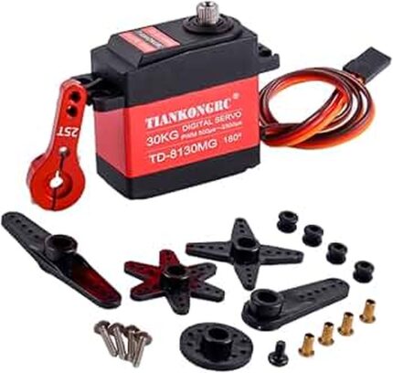 Servo moteur numérique avec bras et vis de montage