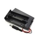 support batterie 2x18650 - Support Batterie 2 x 18650 avec connecteur DC - Didactico Tunisie