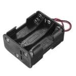 support batterie 6x - Support Batterie 6 X AA avec connecteur DC dos à dos - Didactico Tunisie