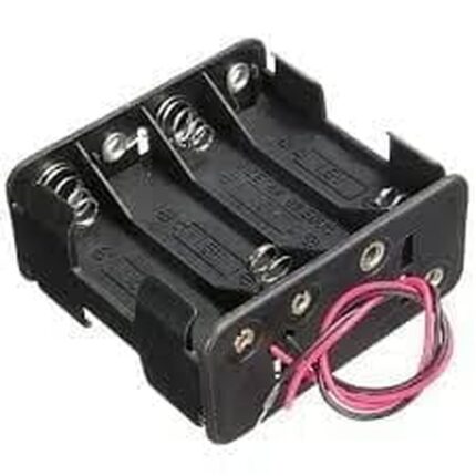 support batterie 8x - Support Batterie 8 X AA avec connecteur DC dos à dos - Didactico Tunisie