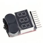 testeur lipo 1-8s - Testeur de tension de batterie Lipo 1-8S avec alarme sonore BT - Didactico Tunisie