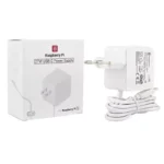 adaptateur raspberry pi - Adaptateur Officiel Raspberry Pi 5 USB-C 5.1V 5A 27W SC1407 - Didactico Tunisie