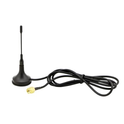 antenne gsm sim900a - Antenne GSM avec connecteur SMA pour sim900A/908/808 7dbi 800 à 1900Mhz 3 métre + Hauteur : 270mm - Didactico Tunisie