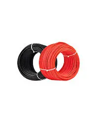 câble solaire 6 - Câble solaire noir / rouge 6 mm² - Didactico Tunisie