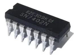 circuit 4 portes - Cicruit 4 portes NOR a 2 entrées 74LS02 – 14Pin - Didactico Tunisie