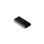 Circuit intégré noir avec 28 broches en ligne