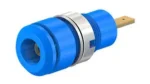 connecteur femelle banane - Connecteur Femelle de fiche banane 2 mm bleu - Didactico Tunisie
