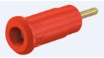 connecteur femelle fiche - Connecteur Femelle de fiche banane 2 mm rouge - Didactico Tunisie