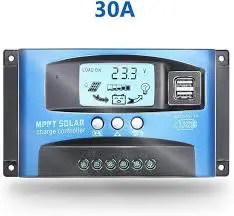 controleur solaire mppt - Controleur de charge solaire MPPT 12V/24V 30A - Didactico Tunisie