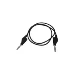 cordon banane 4 - Cordon banane-banane 4 mm noir 0.5 m - Didactico Tunisie