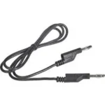 cordon banane 4 - Cordon banane-banane 4 mm Noir 1 métre meilleur qualité - Didactico Tunisie