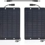 pack panneaux solaire - Pack chargeur de 2 Panneaux solaire 6W 5V pour camping - Didactico Tunisie