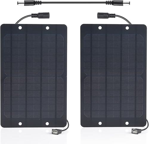 pack-chargeur-de-2-panneaux-solaire-6w-5v-pour-camping pack panneaux solaire - Pack chargeur de 2 Panneaux solaire 6W 5V pour camping - Didactico Tunisie