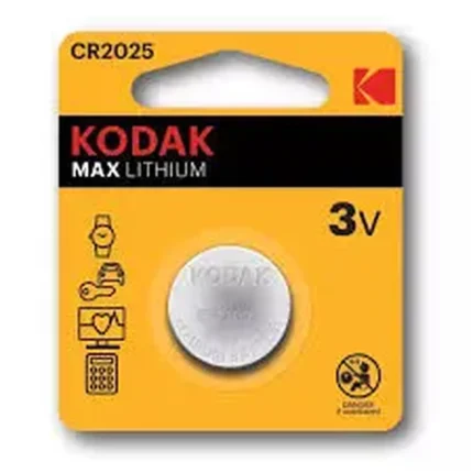 pile-bouton-lithium-cr2025-b1-kodak